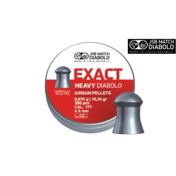 JSB Heavy Diabolo Pellets 4.52 - Tin of 500